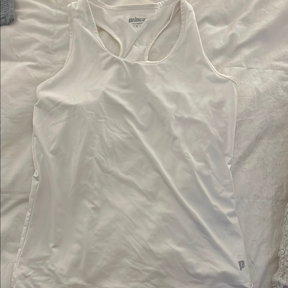 Prince White Tank Top